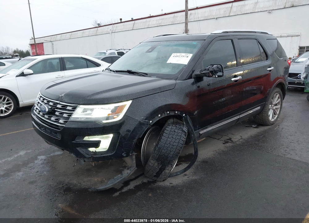 2017 FORD EXPLORER LIMITED VIN: 1FM5K8F84HGA05583