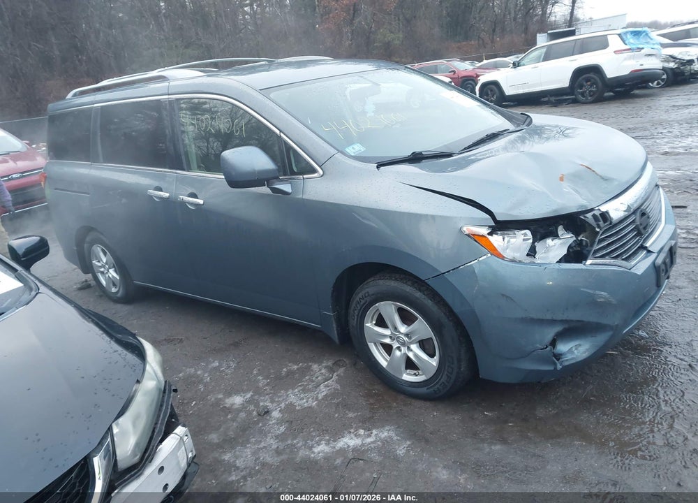 2012 NISSAN QUEST SV VIN: JN8AE2KP1C9037753