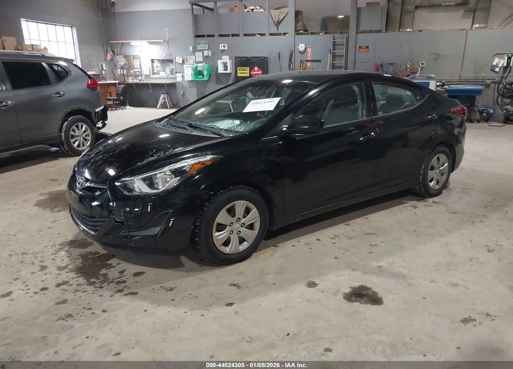 2016 HYUNDAI ELANTRA SE VIN: KMHDH4AEXGU600440