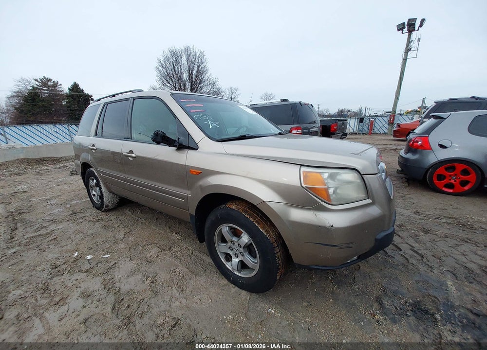 2007 HONDA PILOT EX-L VIN: 2HKYF18577H517980