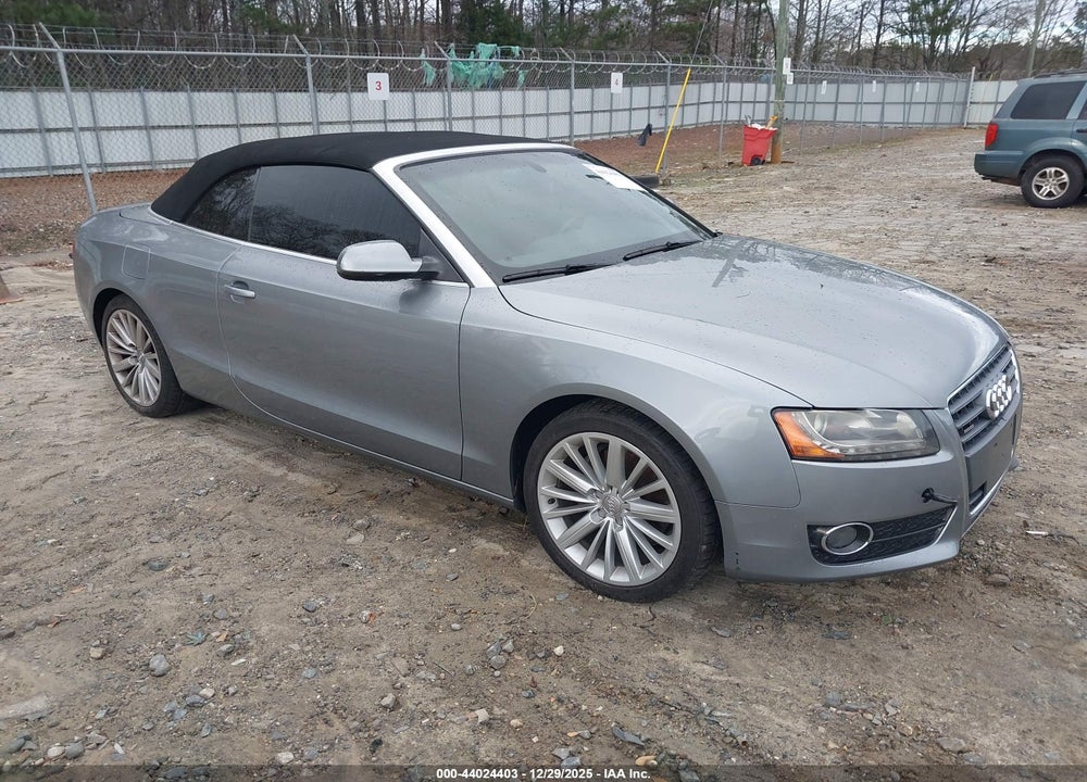 2010 AUDI A5 2.0T PREMIUM VIN: WAULFAFH2AN006771
