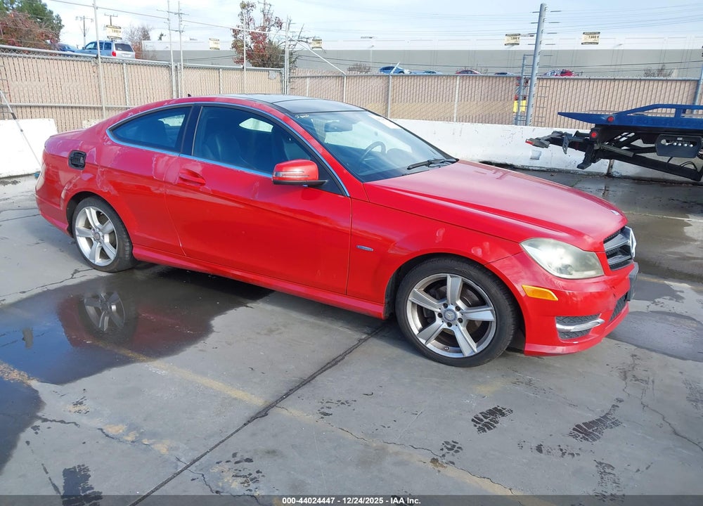 2012 MERCEDES-BENZ C 250 VIN: WDDGJ4HBXCF936515