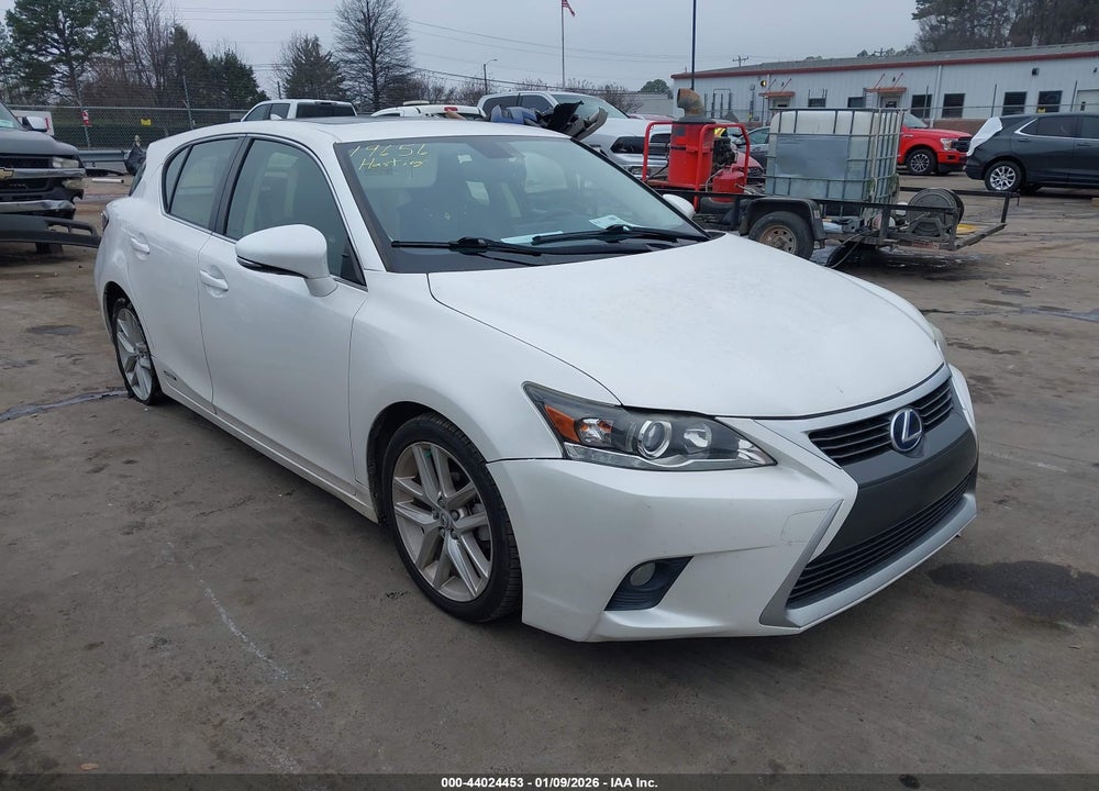 2014 LEXUS CT 200H VIN: JTHKD5BH0E2187554