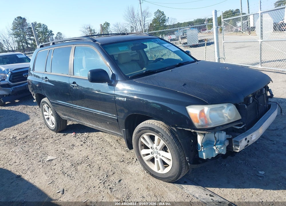 2007 TOYOTA HIGHLANDER HYBRID V6 VIN: JTEGW21A270018084