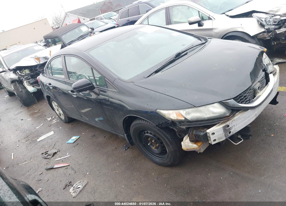 2015 HONDA CIVIC LX VIN: 19XFB2E59FE021756