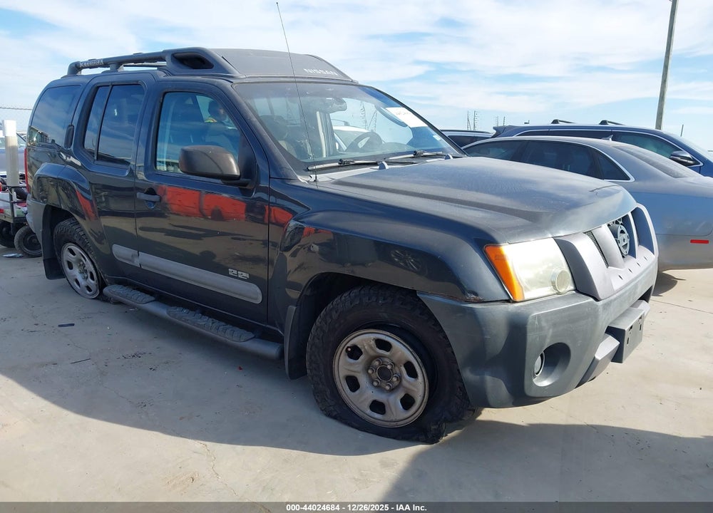 2005 NISSAN XTERRA SE VIN: 5N1AN08U75C655366