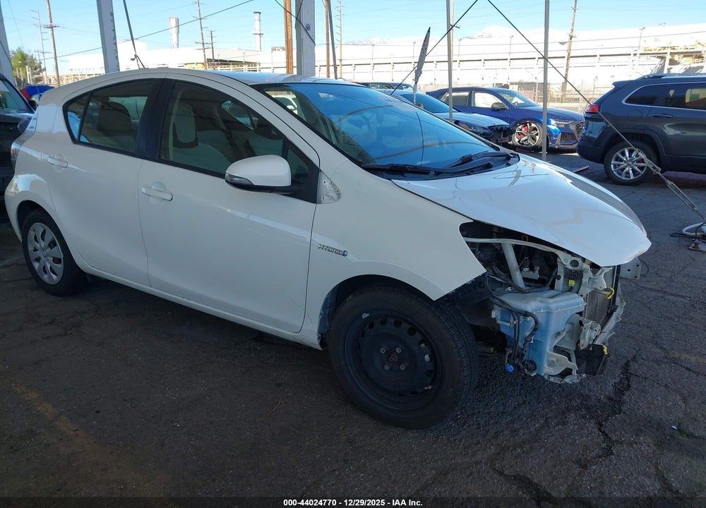 2012 TOYOTA PRIUS C ONE VIN: JTDKDTB30C1519652