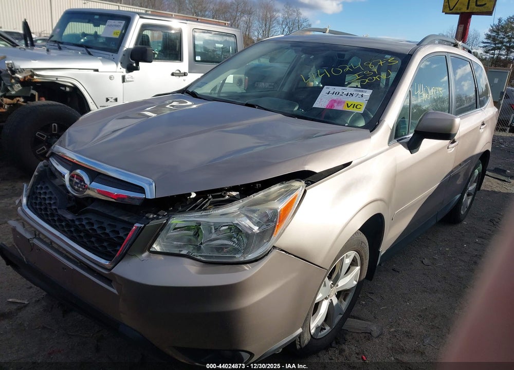 2016 SUBARU FORESTER 2.5I LIMITED VIN: JF2SJARC9GH448811