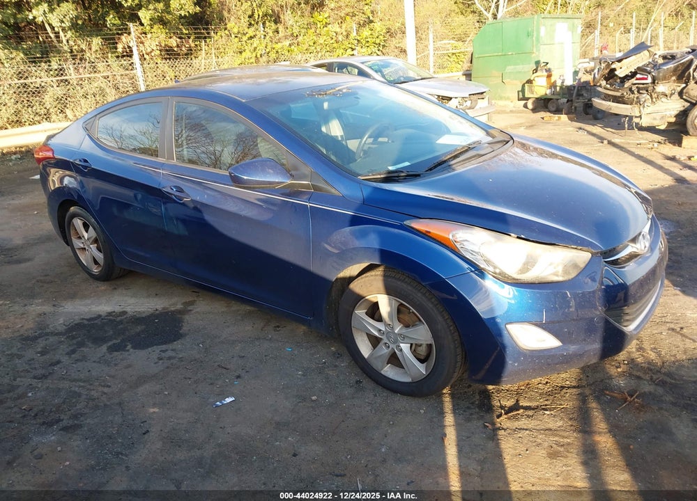 2013 HYUNDAI ELANTRA GLS/LIMITED VIN: KMHDH4AE6DU500203