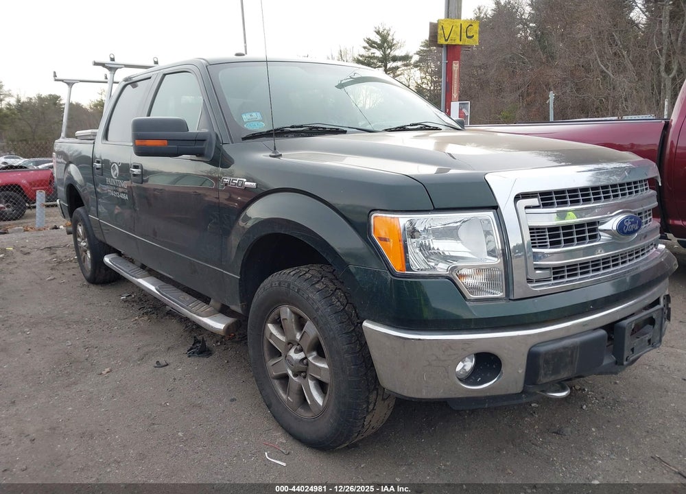 2013 FORD F-150 XLT VIN: 1FTFW1EF9DFB13816