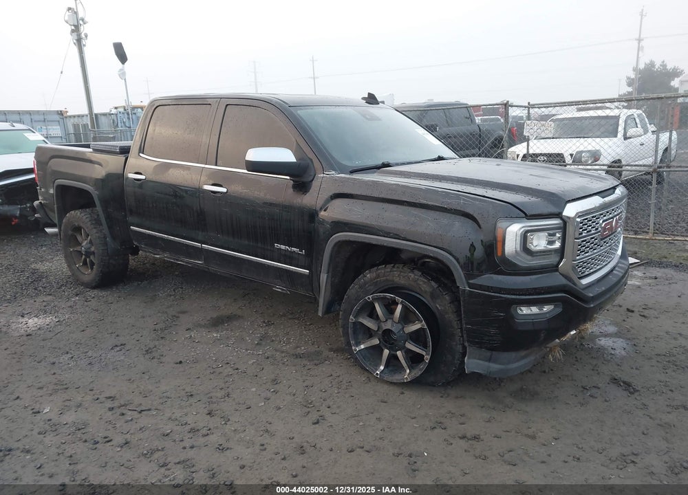 2018 GMC SIERRA 1500 DENALI VIN: 3GTU2PEJ6JG126480