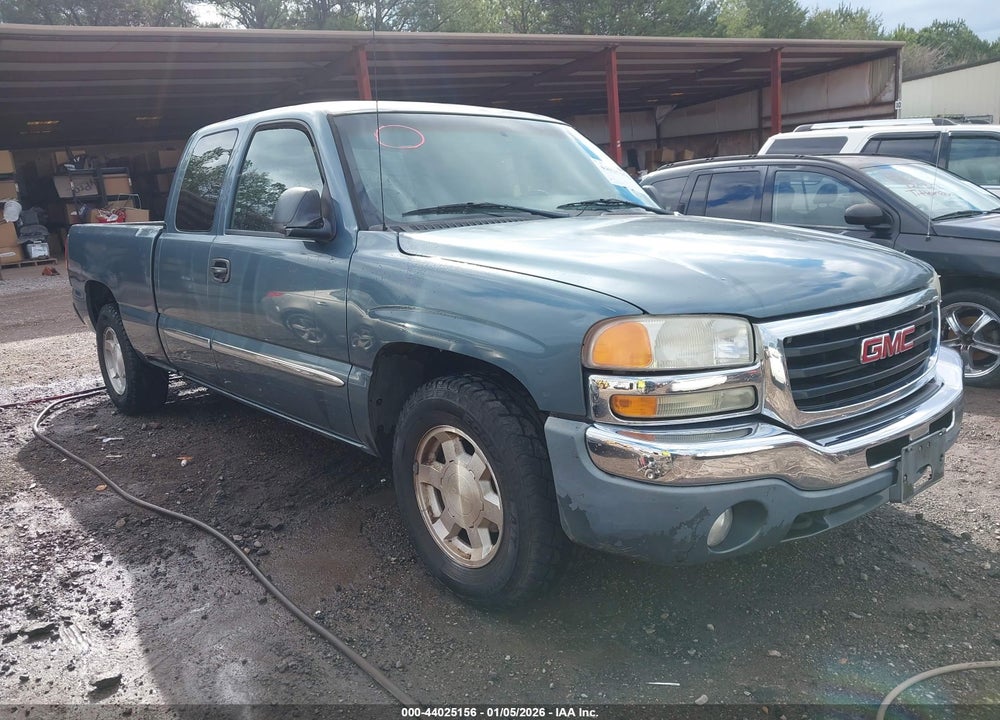 2006 GMC SIERRA 1500 SLE1 VIN: 2GTEC19VX61354882