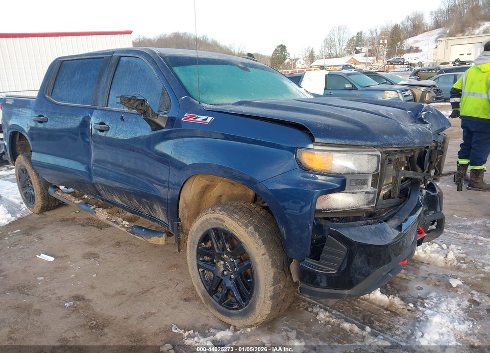 2022 CHEVROLET SILVERADO 1500 LTD 4WD  SHORT BED CUSTOM TRAIL BOSS VIN: 3GCPYCEK9NG104783