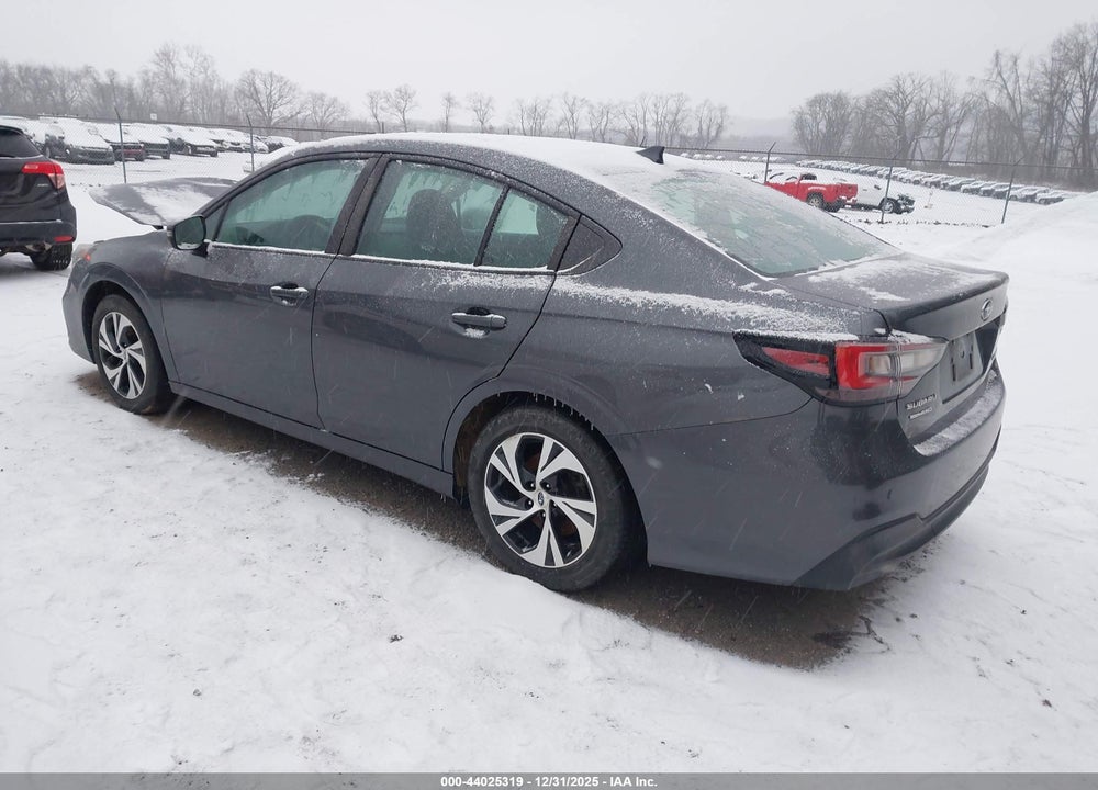 2023 SUBARU LEGACY PREMIUM VIN: 4S3BWAD67P3009623