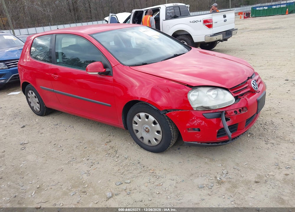 2007 VOLKSWAGEN RABBIT 2-DOOR VIN: WVWBR71K77W058217