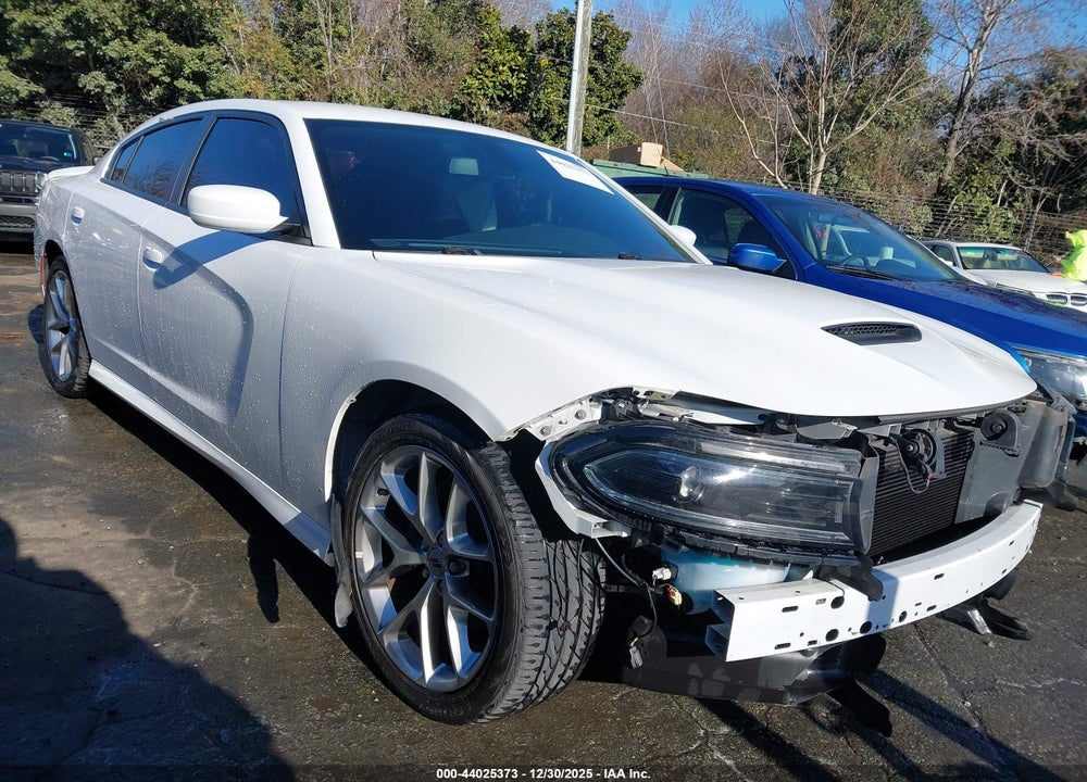 2022 DODGE CHARGER GT RWD VIN: 2C3CDXHG1NH145132
