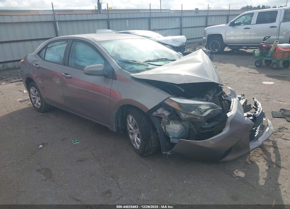 2014 TOYOTA COROLLA LE VIN: 5YFBURHEXEP075657
