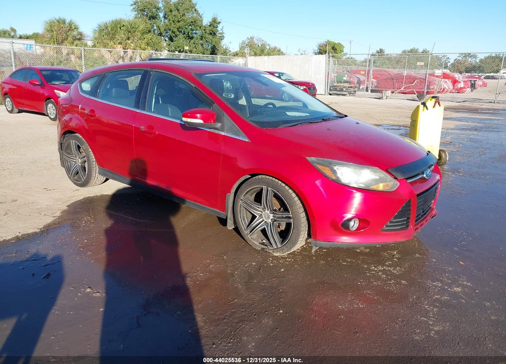 2012 FORD FOCUS TITANIUM VIN: 1FAHP3N25CL292456
