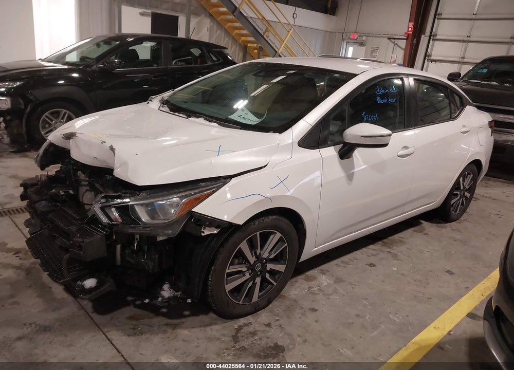 2021 NISSAN VERSA SV XTRONIC CVT VIN: 3N1CN8EV9ML886591
