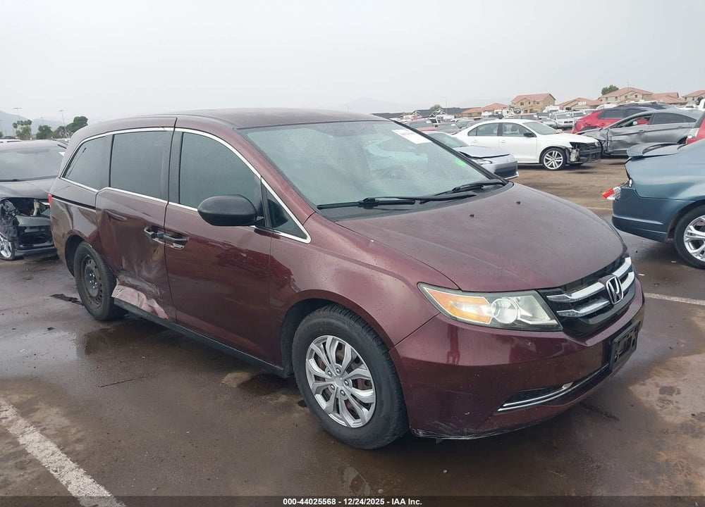 2014 HONDA ODYSSEY LX VIN: 5FNRL5H25EB095861