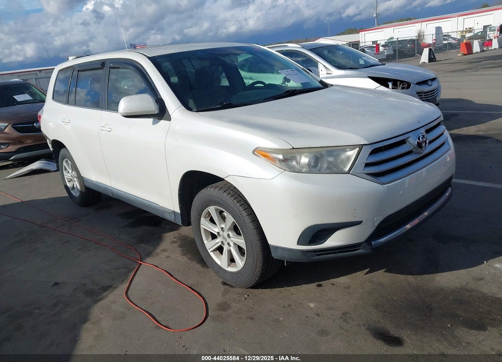 2013 TOYOTA HIGHLANDER VIN: 5TDZA3EH6DS038582