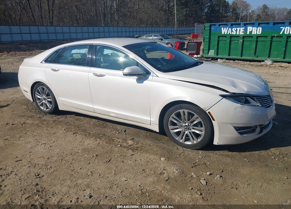 2013 LINCOLN MKZ VIN: 3LN6L2J93DR804000