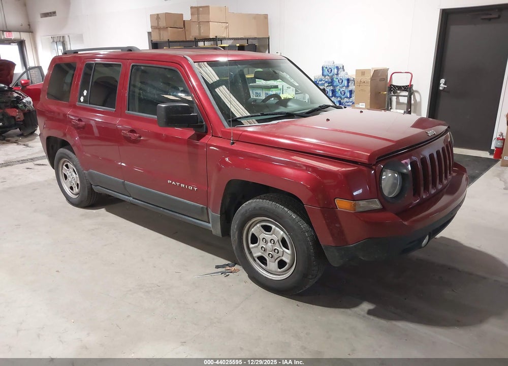 2016 JEEP PATRIOT SPORT VIN: 1C4NJPBA5GD716638