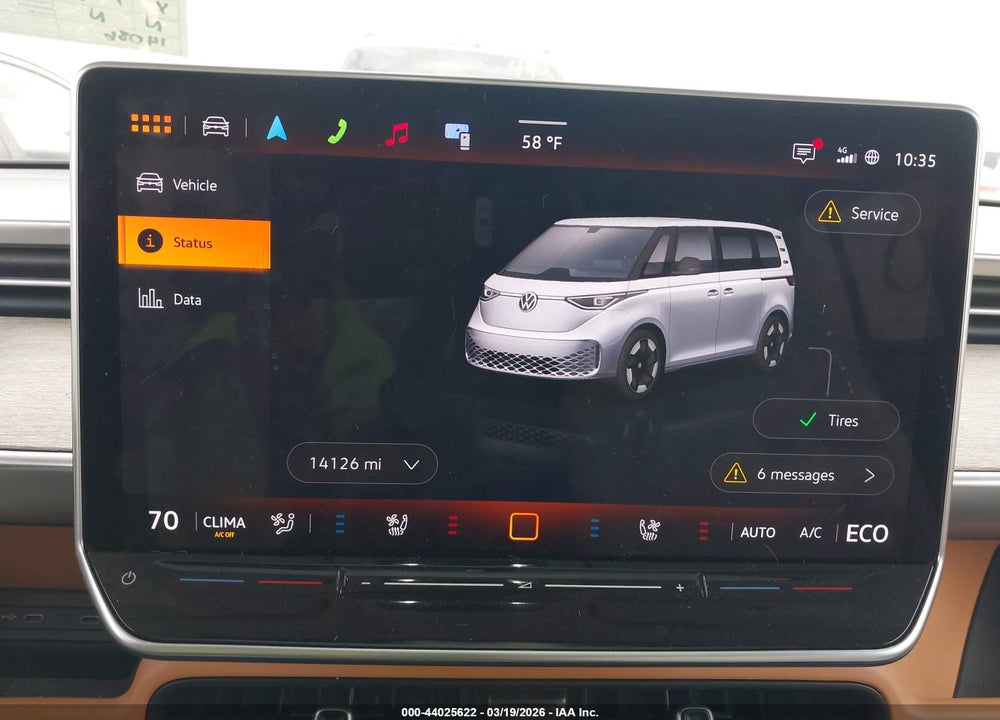 2025 VOLKSWAGEN ID. BUZZ 1ST EDITION WITH 4MOTION VIN: WVG6YVEB0SH017410
