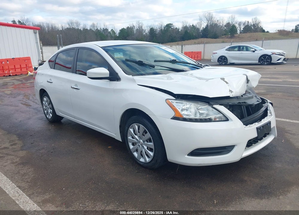 2013 NISSAN SENTRA SV VIN: 3N1AB7AP3DL674402