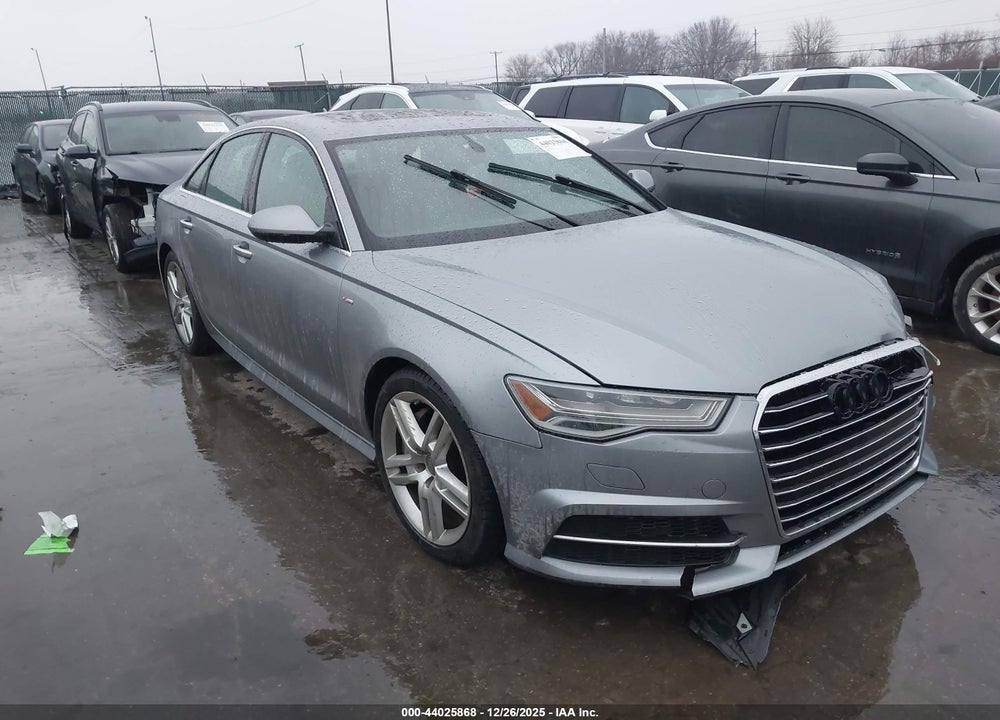 2016 AUDI A6 2.0T PREMIUM PLUS VIN: WAUGFAFCXGN079434