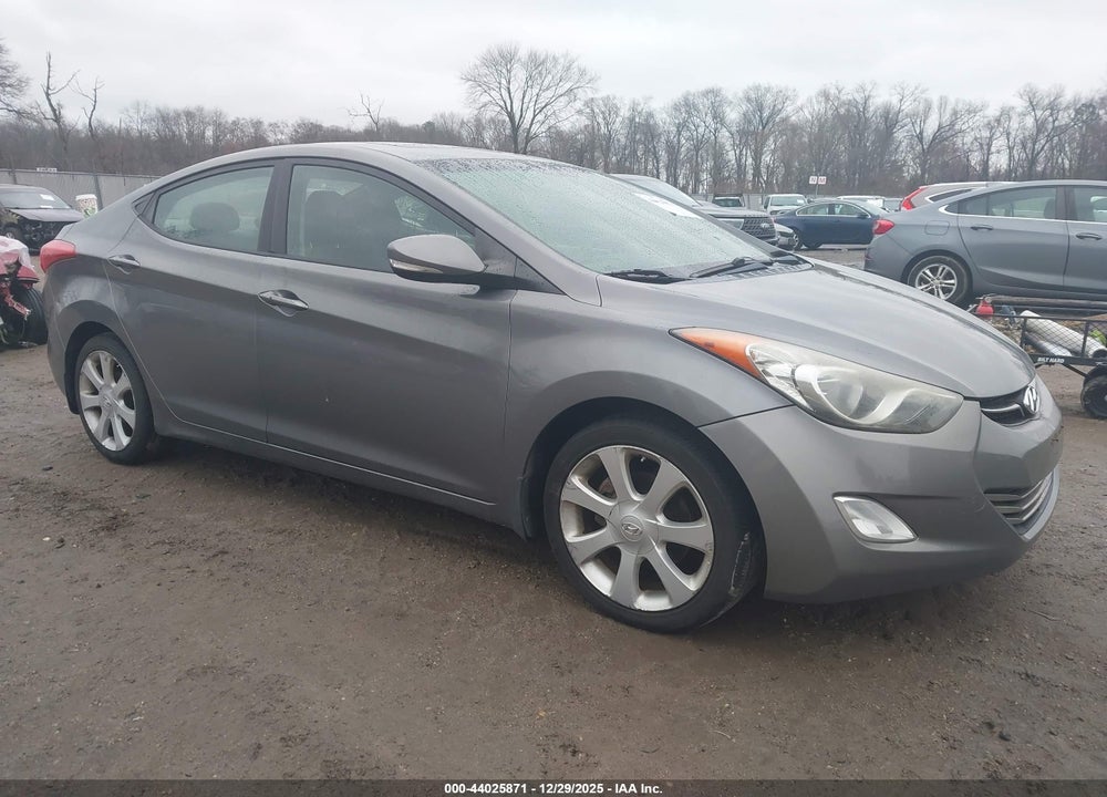 2012 HYUNDAI ELANTRA LIMITED VIN: 5NPDH4AE7CH112085