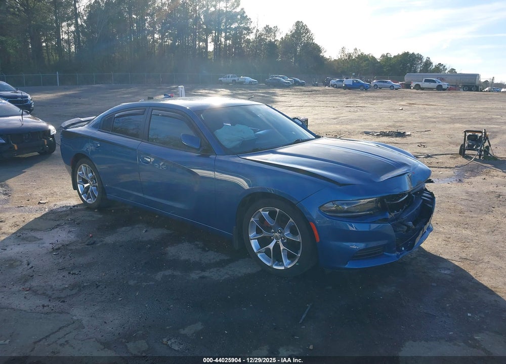 2022 DODGE CHARGER SXT RWD VIN: 2C3CDXBG0NH103933
