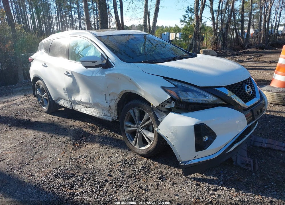 2019 NISSAN MURANO PLATINUM VIN: 5N1AZ2MJ0KN143718