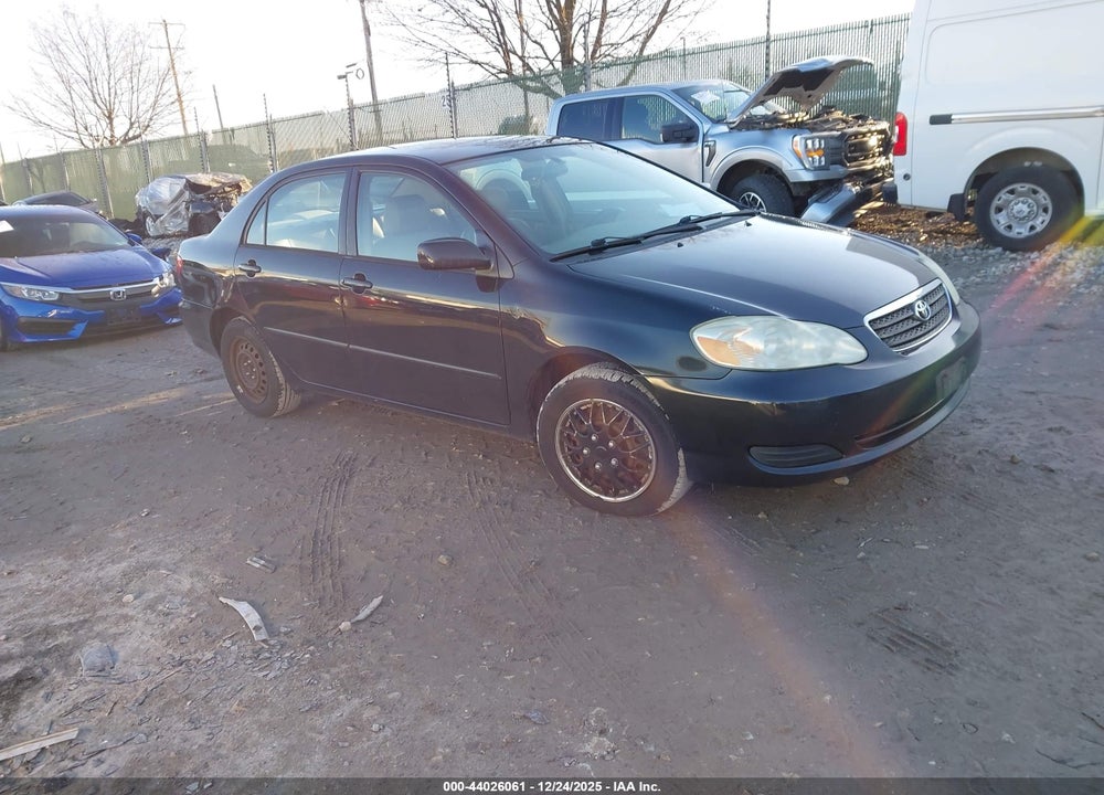 2008 TOYOTA COROLLA LE VIN: 2T1BR30EX8C861246