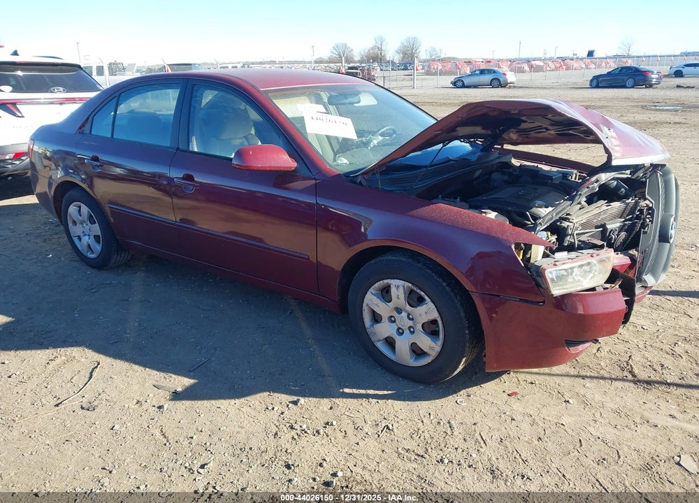 2007 HYUNDAI SONATA GLS VIN: 5NPET46C67H284141