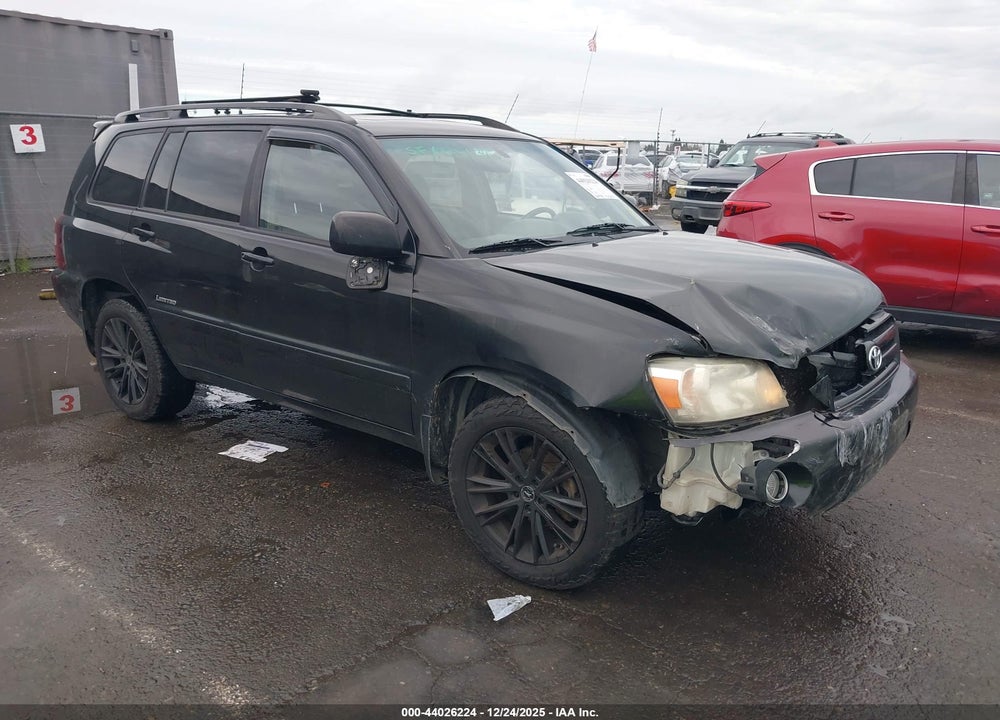 2007 TOYOTA HIGHLANDER LIMITED V6 VIN: JTEEP21A870220173