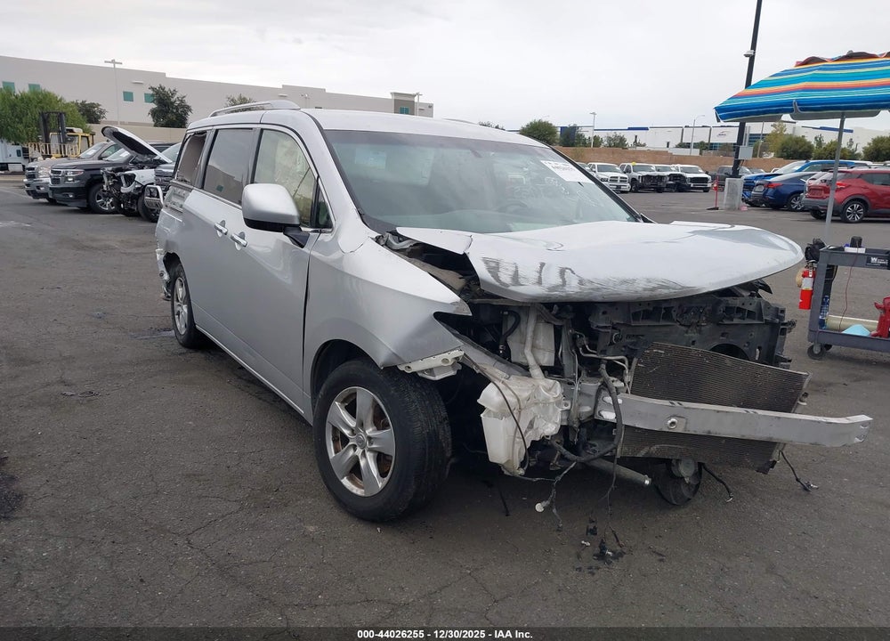 2016 NISSAN QUEST PLATINUM/S/SL/SV VIN: JN8AE2KP3G9156457