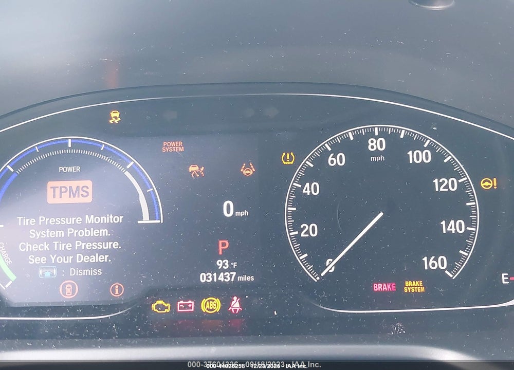 2022 HONDA ACCORD HYBRID TOURING VIN: 1HGCV3F92NA026317