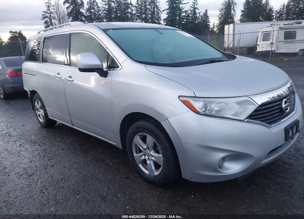 2016 NISSAN QUEST PLATINUM/S/SL/SV VIN: JN8AE2KP6G9150605