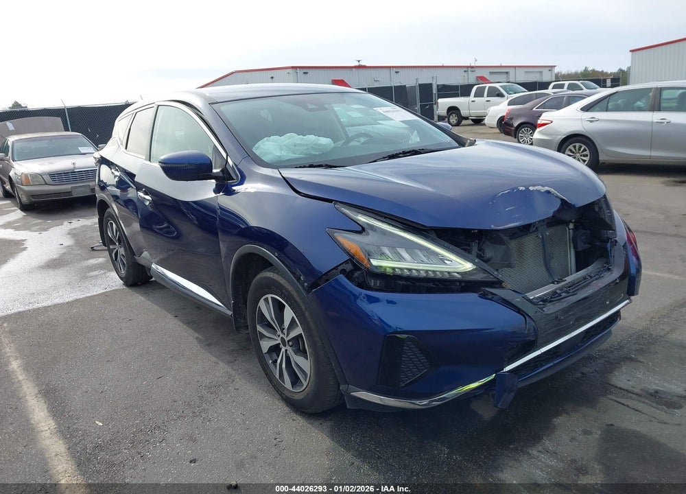 2020 NISSAN MURANO S INTELLIGENT AWD VIN: 5N1AZ2AS0LN136251