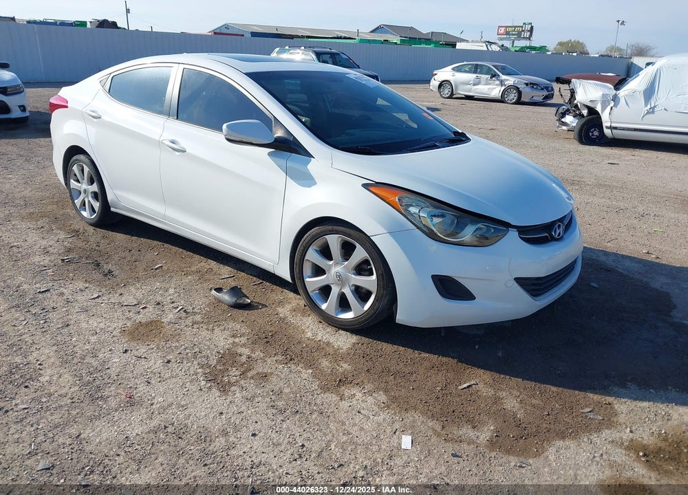 2013 HYUNDAI ELANTRA LIMITED VIN: 5NPDH4AE5DH240939