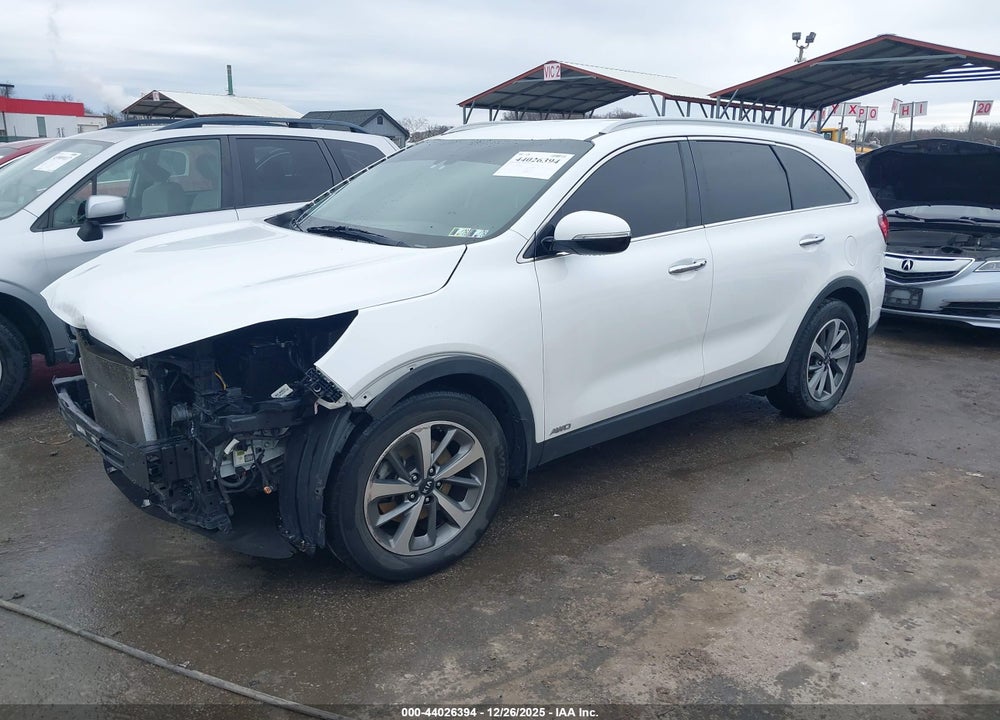 2019 KIA SORENTO 3.3L EX VIN: 5XYPHDA54KG462888