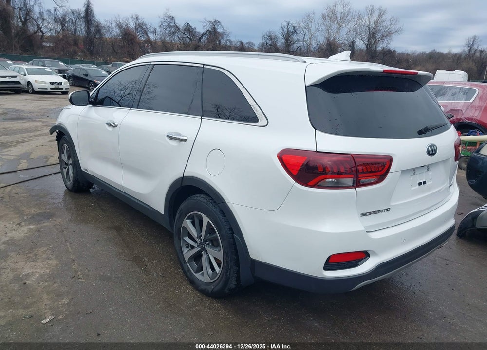2019 KIA SORENTO 3.3L EX VIN: 5XYPHDA54KG462888