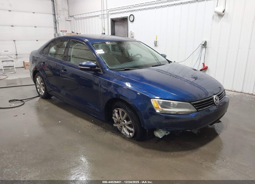 2012 VOLKSWAGEN JETTA 2.5L SE VIN: 3VWDP7AJ7CM321948