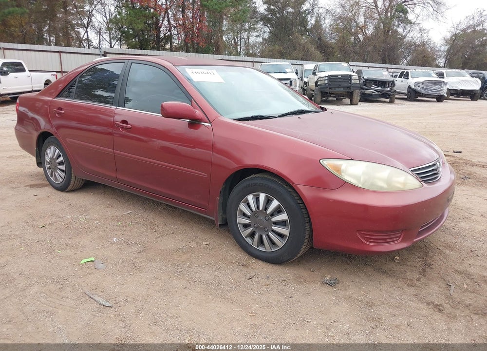 2006 TOYOTA CAMRY LE VIN: 4T1BE30K66U117320