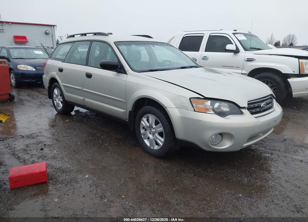 2005 SUBARU OUTBACK 2.5I VIN: 4S4BP61C357332170