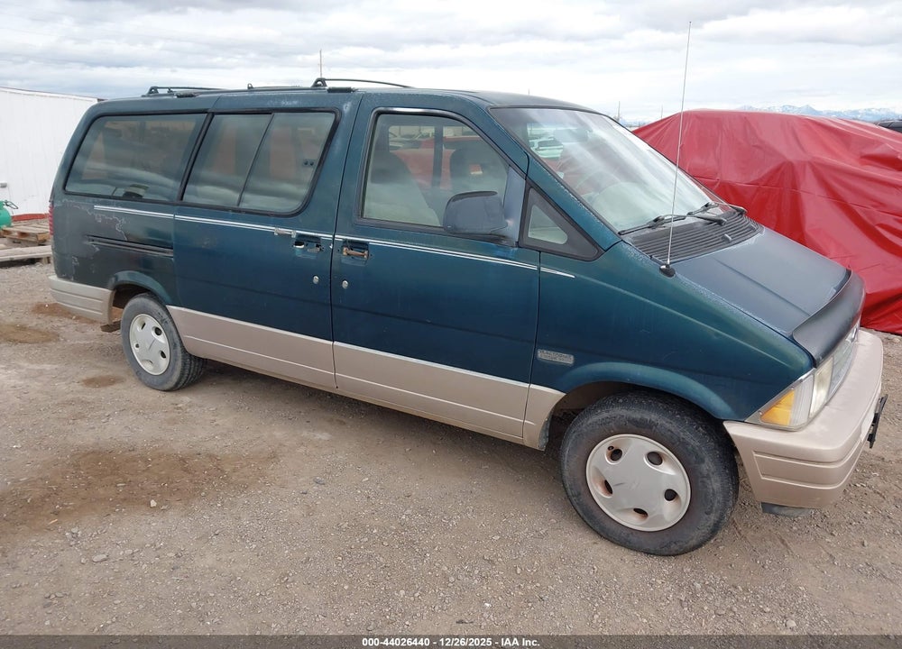 1997 FORD AEROSTAR XLT VIN: 1FMDA41X8VZA85136