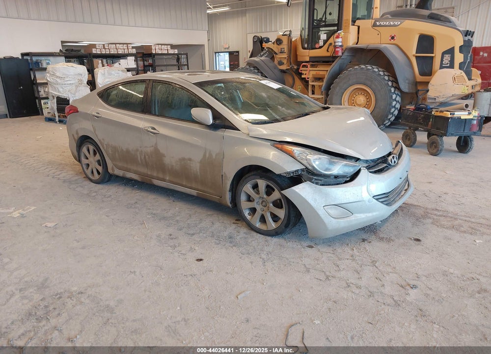 2012 HYUNDAI ELANTRA LIMITED VIN: 5NPDH4AE4CH092989