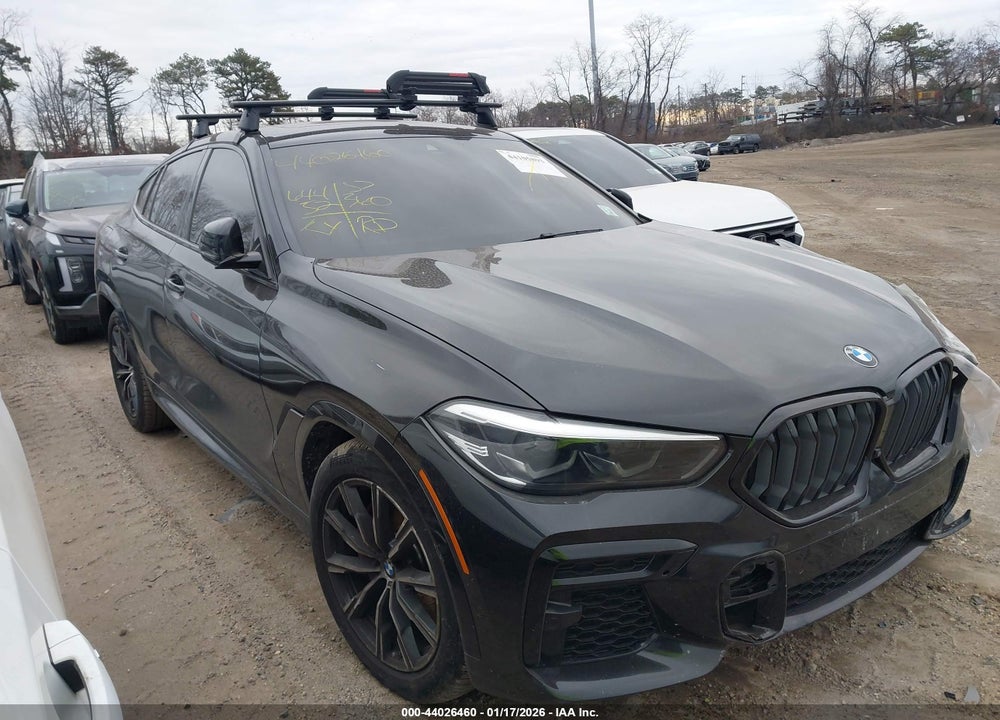 2022 BMW X6 XDRIVE40I VIN: 5UXCY6C06N9K74793