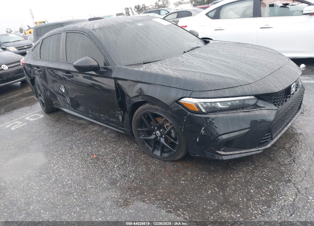 2022 HONDA CIVIC HATCHBACK SPORT VIN: 19XFL2H85NE015485
